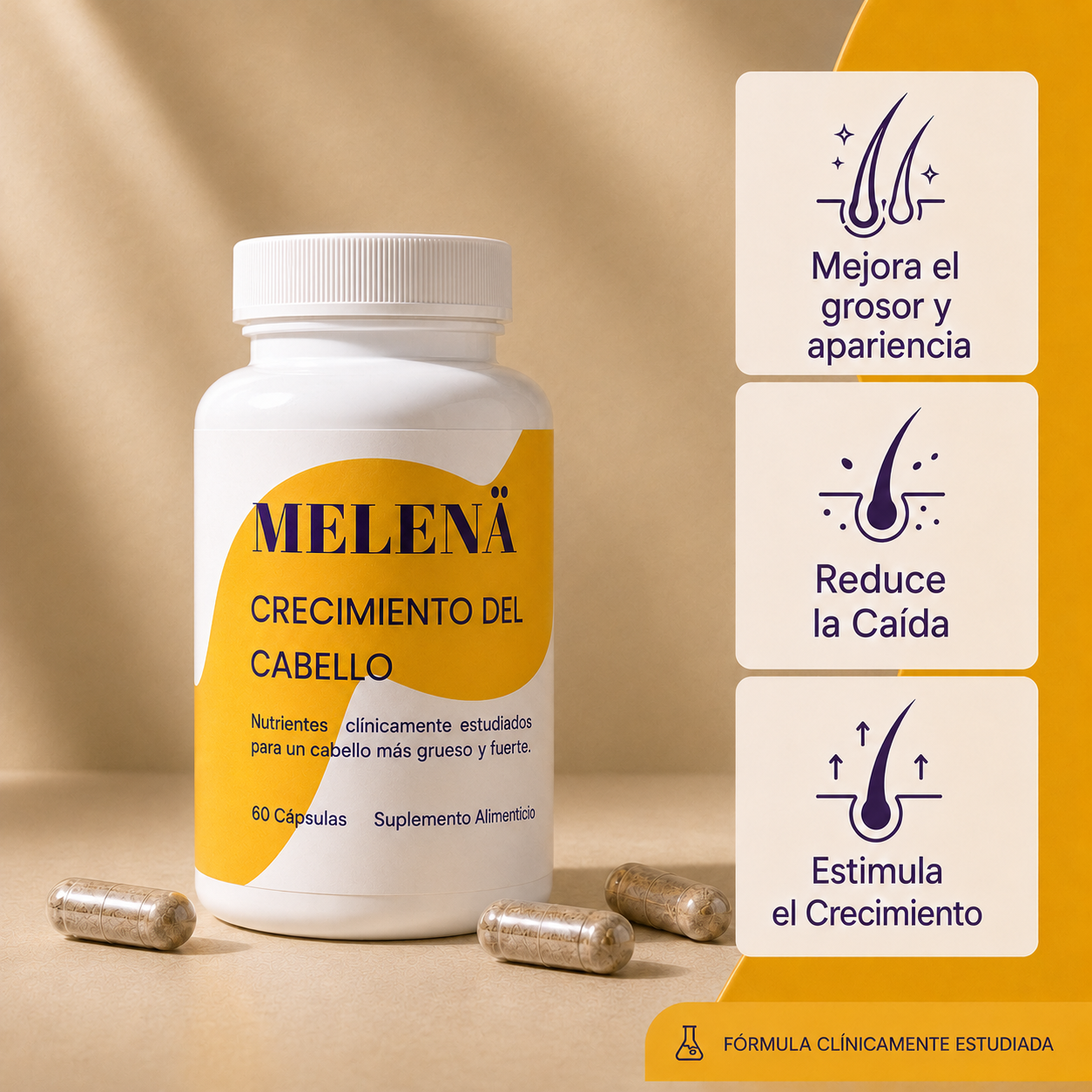 Melenä Crecimiento del Cabello